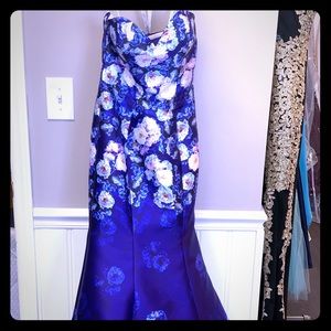 Floral Mori Lee Gown